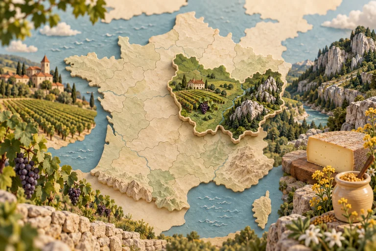 Illustration of Bourgogne-Franche-Comte