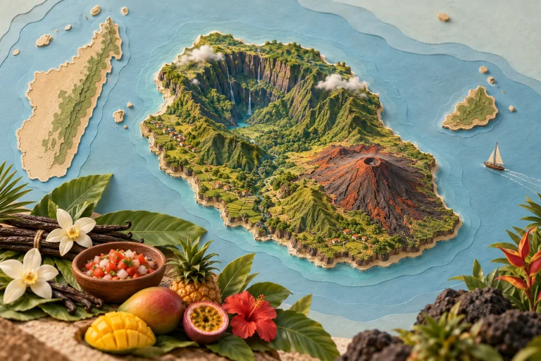 Illustration of La Reunion